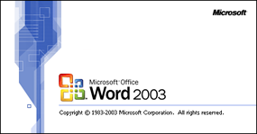 Word 2003 coursware